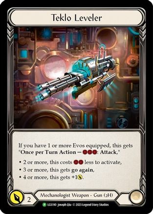 Teklo Leveler - LGS190 - P - Cold Foil