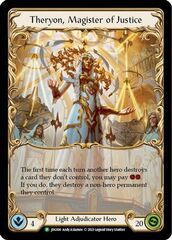 Theryon, Magister of Justice (JDG006) - JDG006 - P - Cold Foil