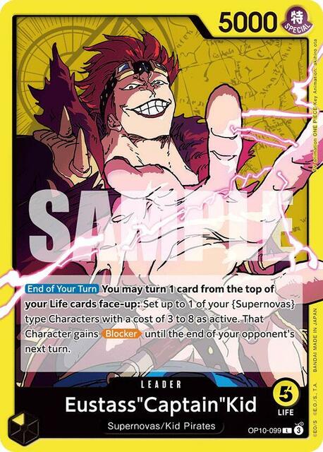 EustassCaptainKid - OP10-099 - L - Foil