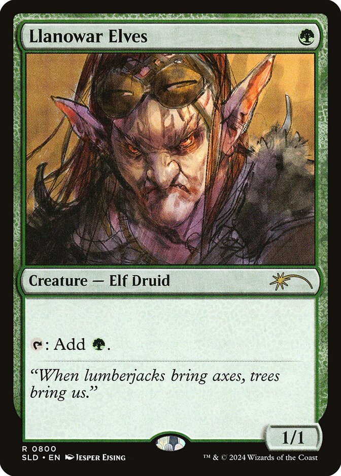Llanowar Elves (0800)