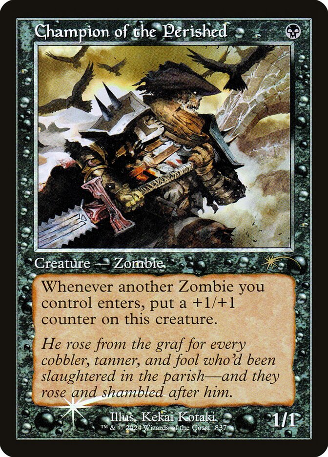 Champion of the Perished - Foil - Retro Frame