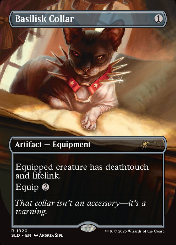 Basilisk Collar (1920) - Rainbow Foil