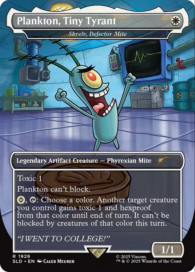 Plankton, Tiny Tyrant - Shrelv, Defector Mite