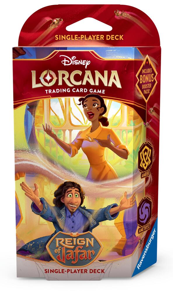 Disney Lorcana: Reign of Jafar Starter Deck - Amber/Amethyst