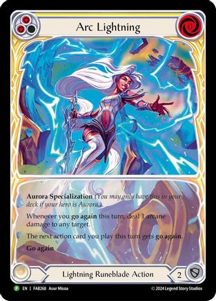 Arc Lightning (Extended Art) - Rainbow Foil