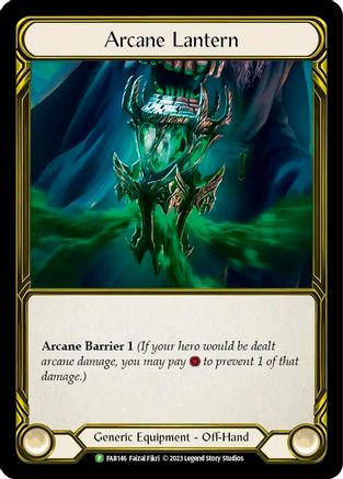 Arcane Lantern (Golden) - Cold Foil