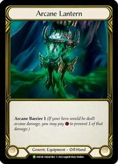 Arcane Lantern (Golden) - Cold Foil