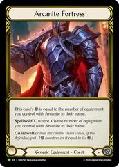 Arcanite Fortress (Golden) - Cold Foil