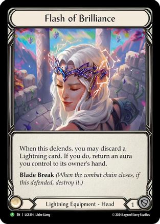 Golden Glare - Rainbow Foil