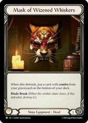 Mask of Wizened Whiskers - LGS268 - LGS268 - P - Rainbow Foil