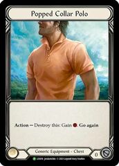 Popped Collar Polo - LSS016 - LSS016 - P - Cold Foil