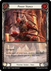 Power Stance (Blue) (Extended Art) - FAB314 - FAB314 - R - Rainbow Foil