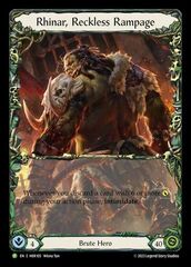 Rhinar, Reckless Rampage - HER105 - HER105 - P - Rainbow Foil