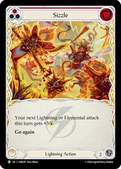 Sizzle (Red) - FAB274 - FAB274 - P - Rainbow Foil