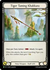 Tiger Taming Khakkara - LGS302 - LGS302 - P - Cold Foil