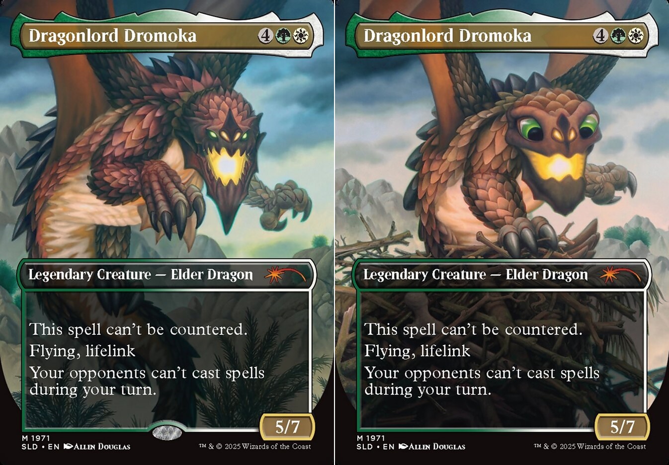 Dragonlord Dromoka - Rainbow Foil