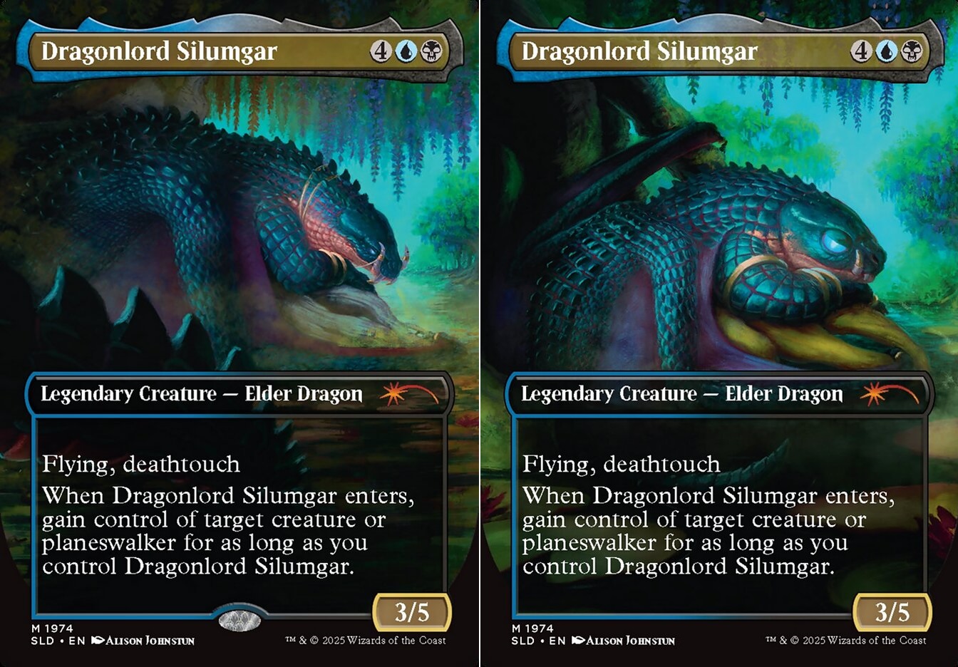 Dragonlord Silumgar - Rainbow Foil