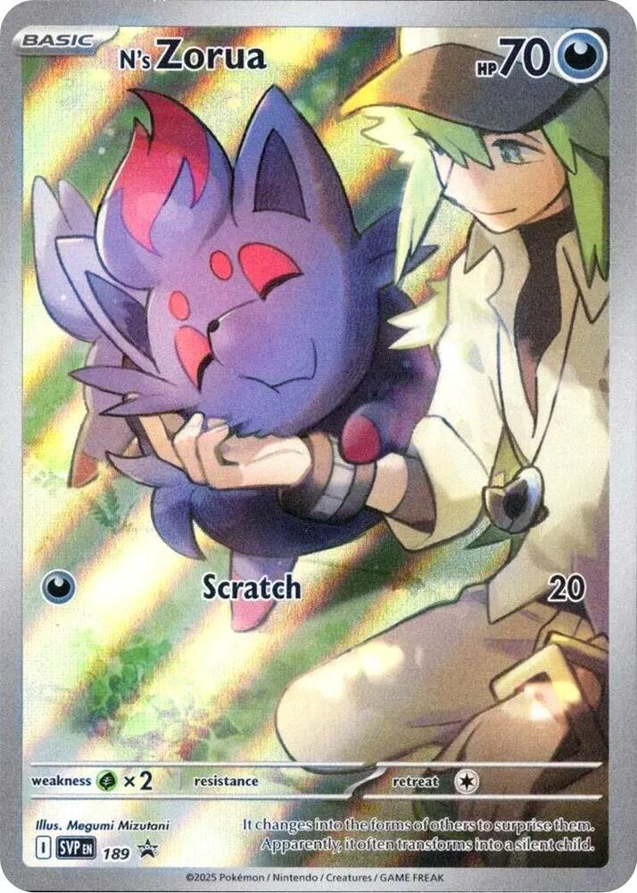 Ns Zorua - SVP189 - SVP Black Star Promos