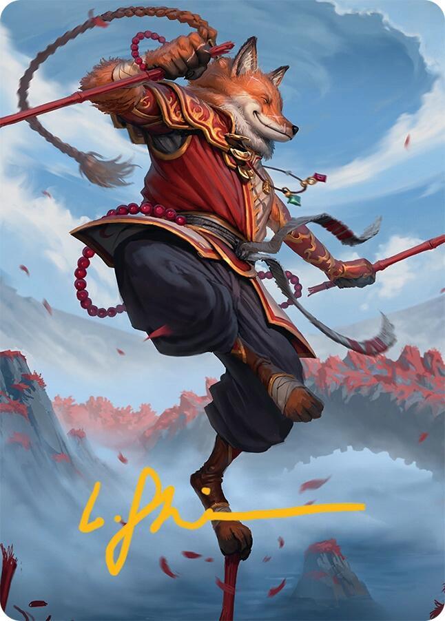 Equilibrium Adept (16/54) Art Card - Gold-Stamped Signature