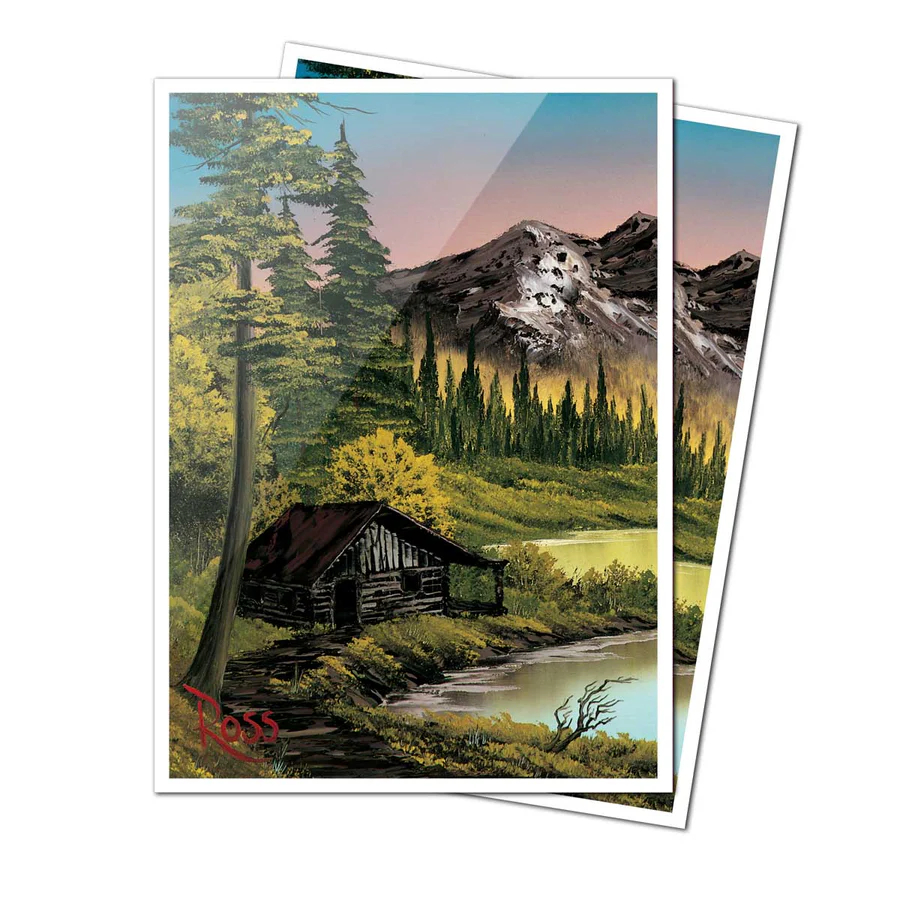 Ultra Pro - Bob Ross Mountain Retreat 105ct APEX Deck Protector Sleeves