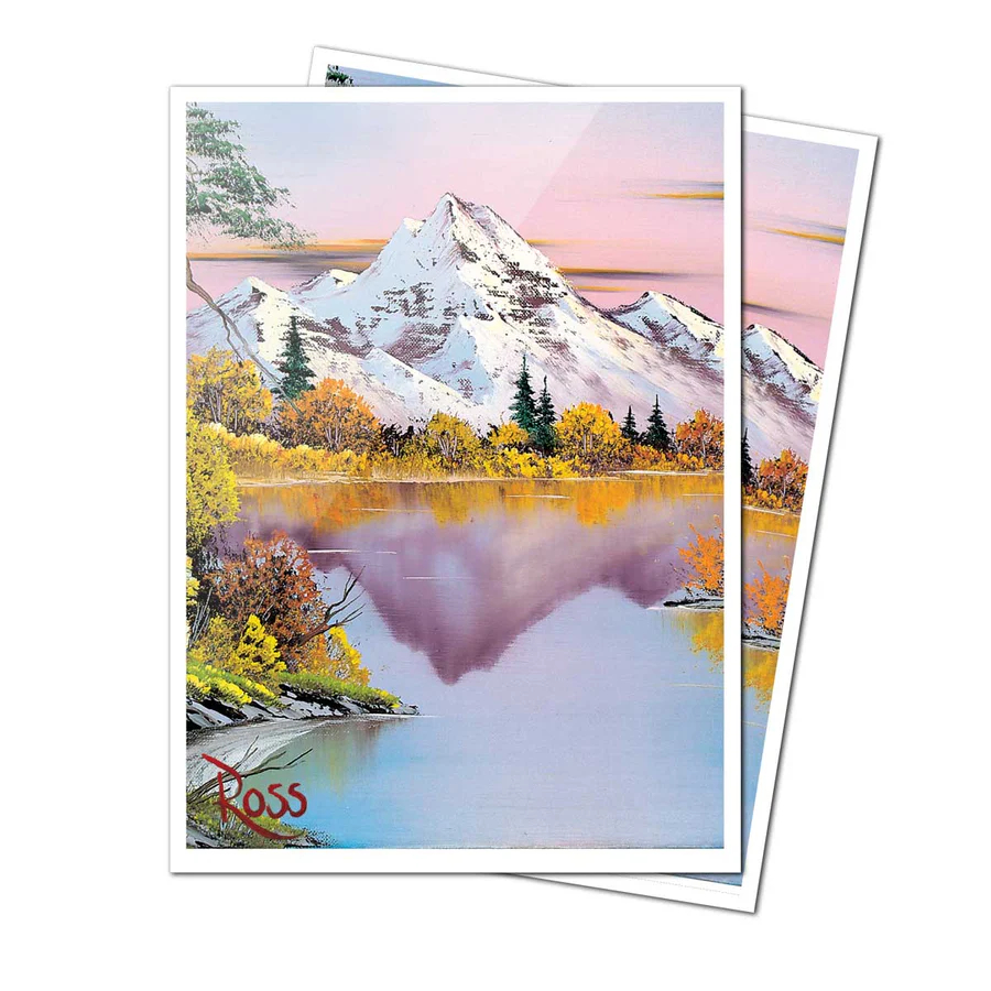 Ultra Pro - Bob Ross Mighty Mountain Lake 105ct APEX™ Deck Protector Sleeves
