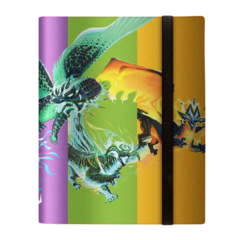 Ultra Pro - Tarkir Dragonstorm Prerelease Key Artwork 9-Pocket PRO-Binder for Magic: The Gathering