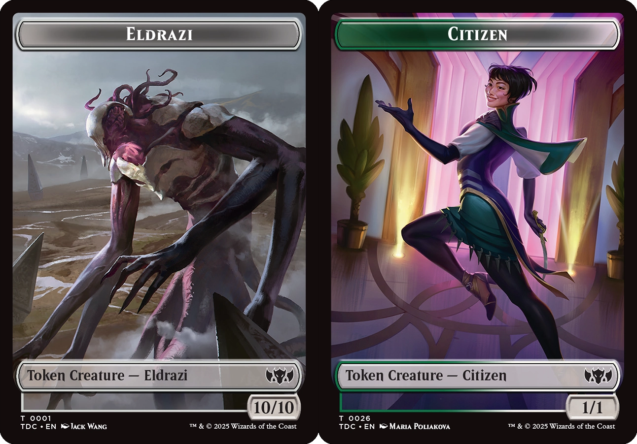 Eldrazi // Citizen Double-Sided Token