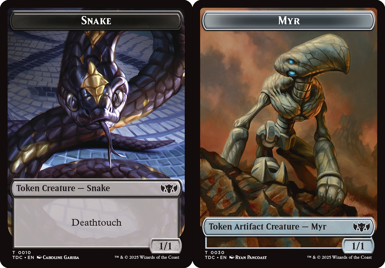 Snake // Myr Double-Sided Token