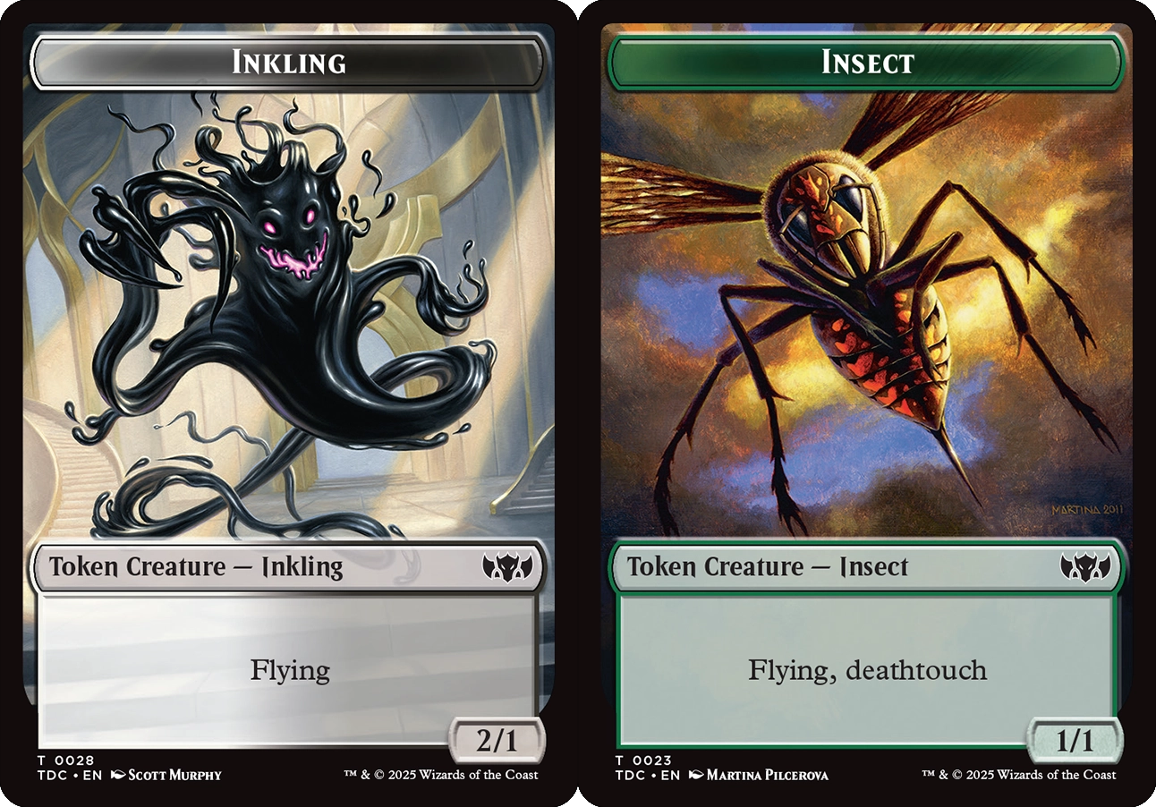 Inkling // Insect (0023) Double-Sided Token