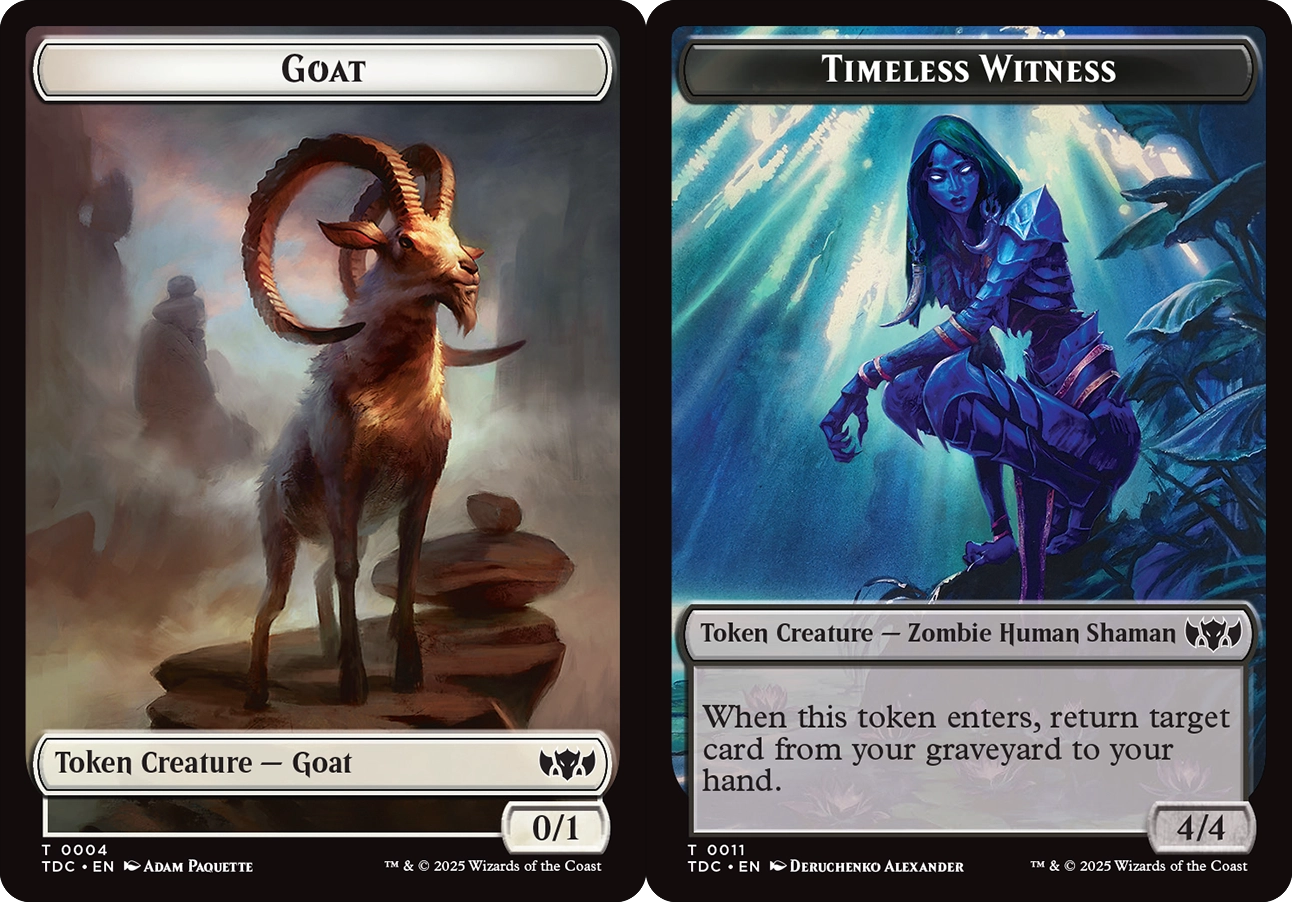 Goat // Timeless Witness Double-Sided Token