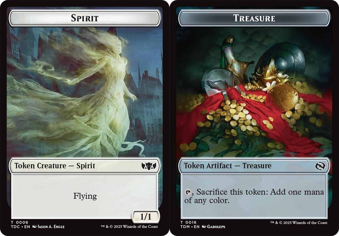 Spirit // Treasure Double-Sided Token
