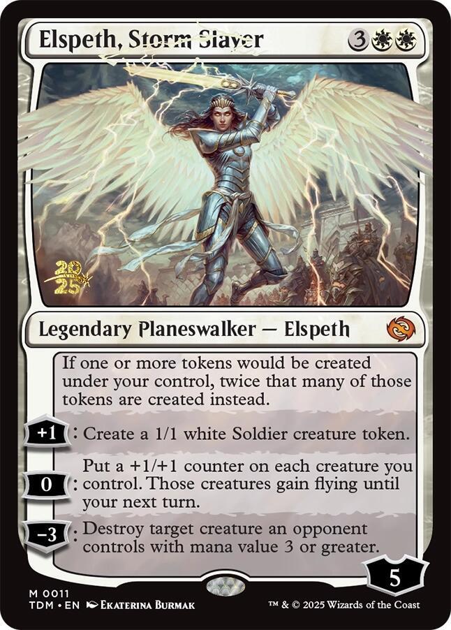 Elspeth, Storm Slayer - Foil - Prerelease Promo