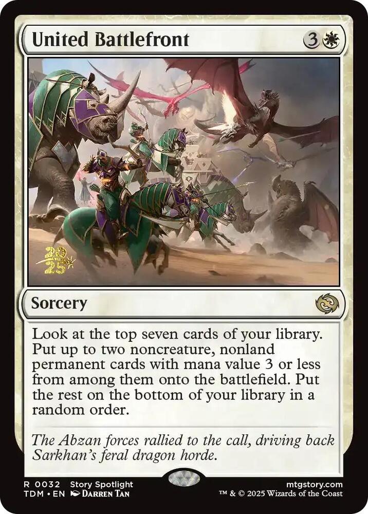 United Battlefront - Foil - Prerelease Promo