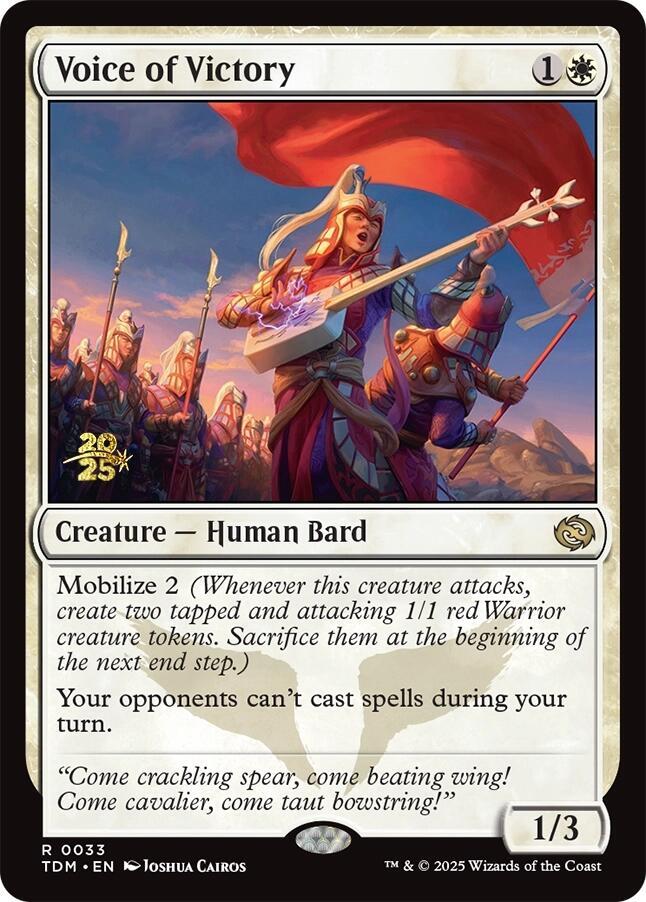 Voice of Victory - Foil - Prerelease Promo