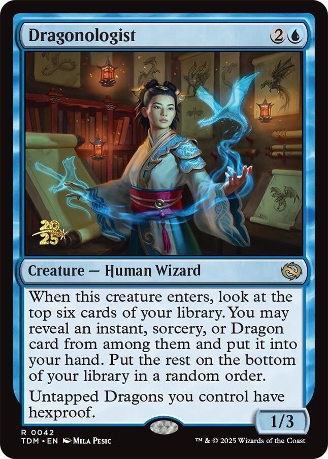 Dragonologist - Foil - Prerelease Promo