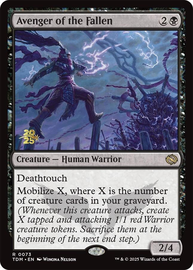 Avenger of the Fallen - Foil - Prerelease Promo