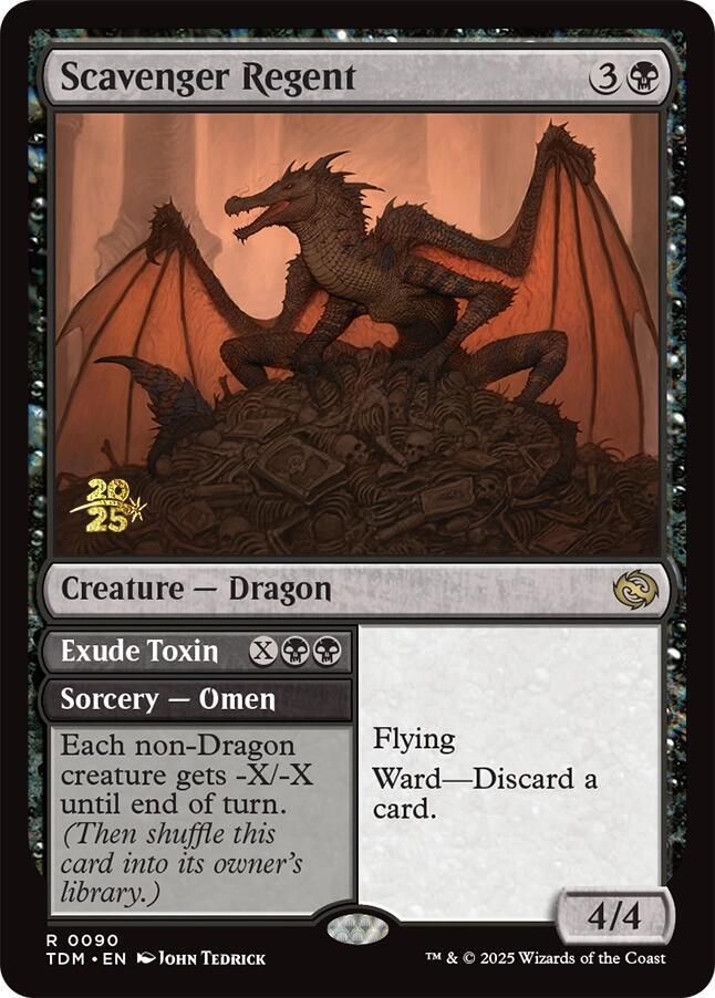 Scavenger Regent // Exude Toxin - Foil - Prerelease Promo