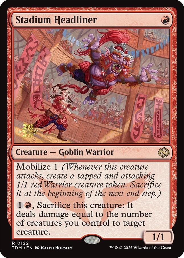 Stadium Headliner - Foil - Prerelease Promo