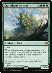 Craterhoof Behemoth - Foil - Prerelease Promo