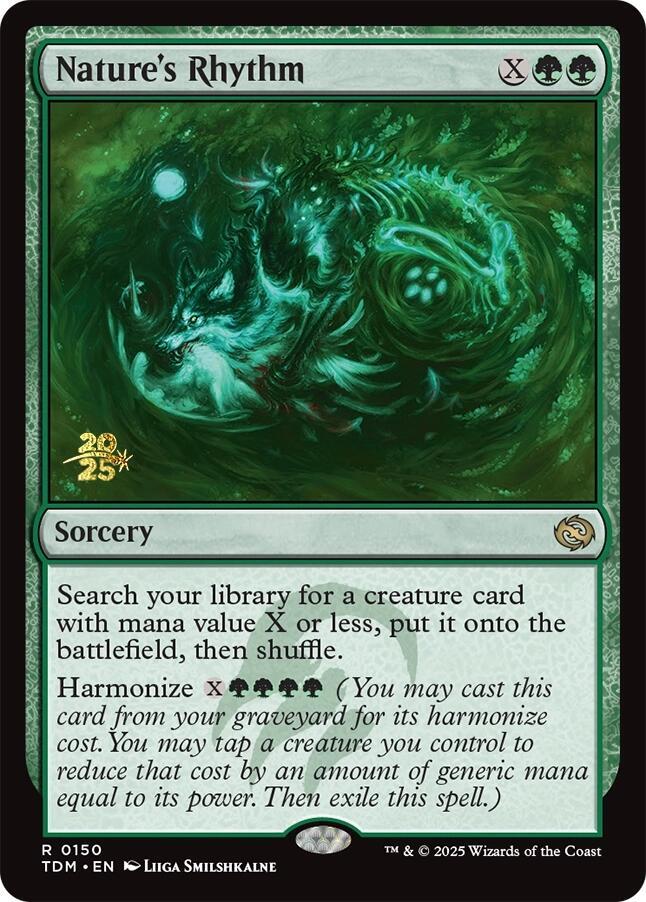 Natures Rhythm - Foil - Prerelease Promo