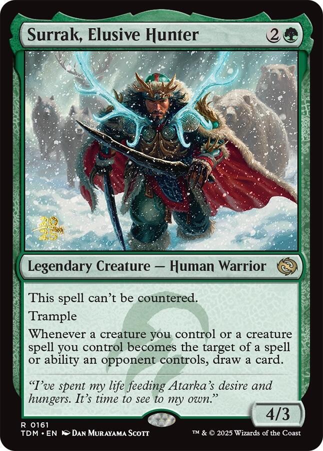Surrak, Elusive Hunter - Foil - Prerelease Promo