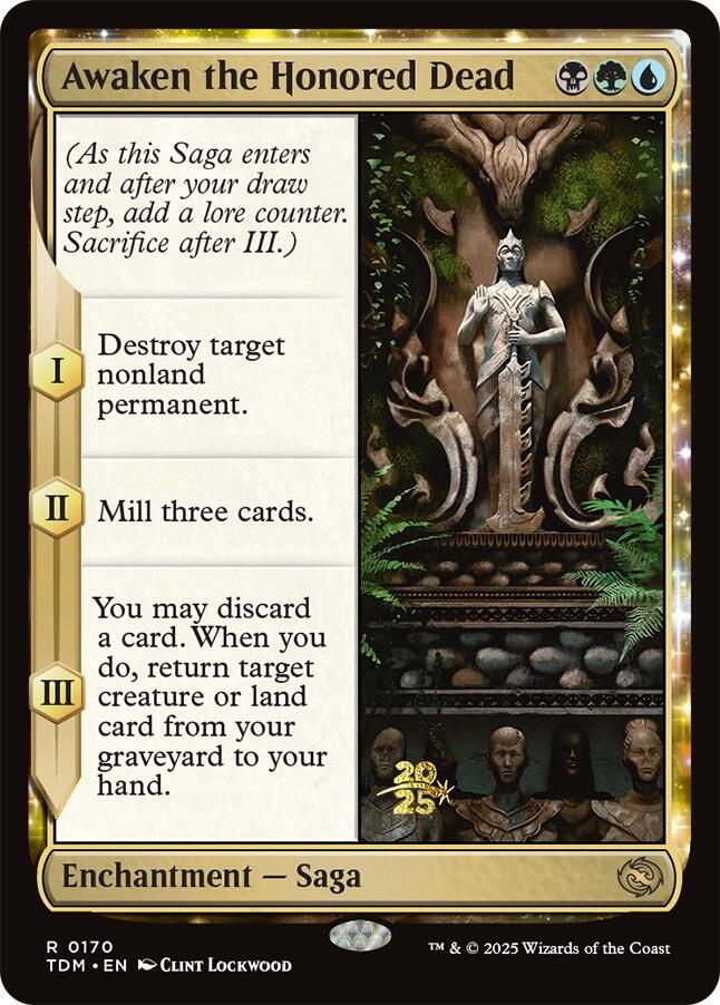 Awaken the Honored Dead - Foil - Prerelease Promo