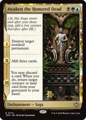 Awaken the Honored Dead - Foil - Prerelease Promo