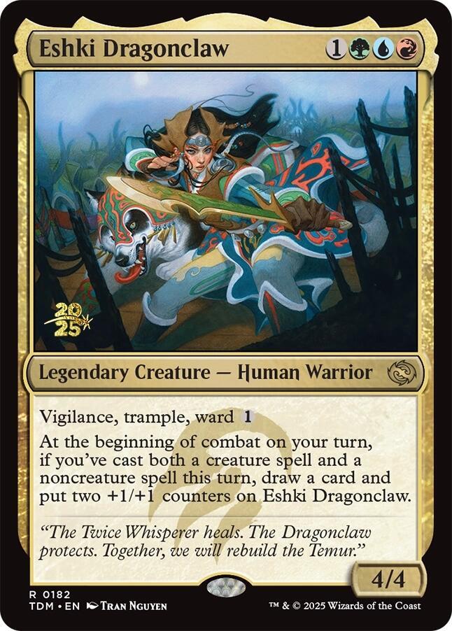 Eshki Dragonclaw - Foil - Prerelease Promo