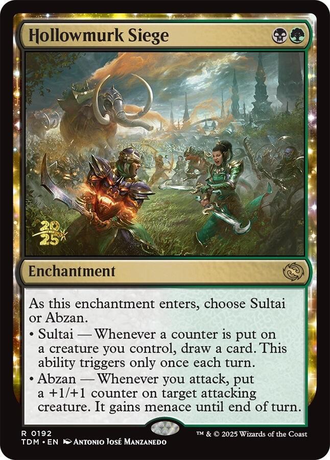 Hollowmurk Siege - Foil - Prerelease Promo