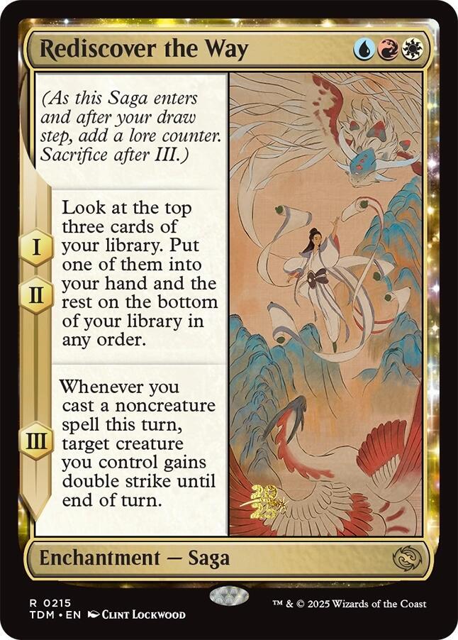 Rediscover the Way - Foil - Prerelease Promo