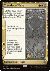 Thunder of Unity - Foil - Prerelease Promo