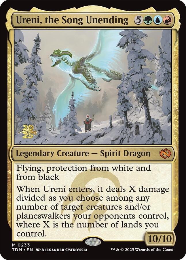 Ureni, the Song Unending - Foil - Prerelease Promo