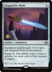 Dragonfire Blade - Foil - Prerelease Promo