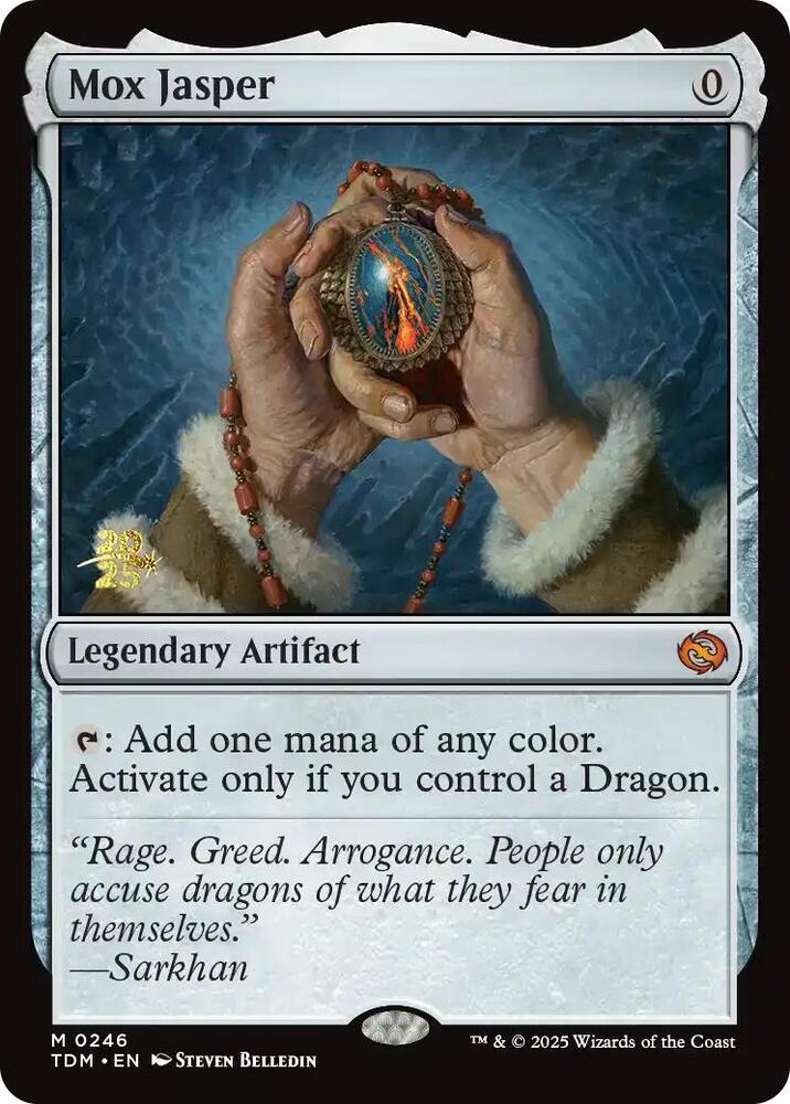 Mox Jasper - Foil - Prerelease Promo